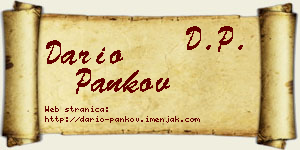 Dario Pankov vizit kartica